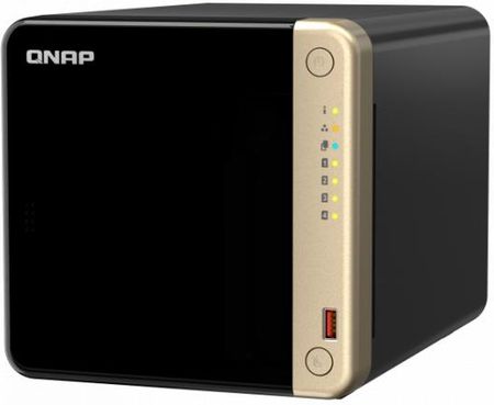 Serwer plików QNAP TS-464-8G 4-bay, Celeron N5105/N5095 4-core 2.9 GHz, 8G RAM DDR4, 2x 2,5 GbE LAN, 2xUSB 2.0, 2xUSB 3.2, 1xHDMI, 2x M.2 2280 NVMe - zdjęcie 6