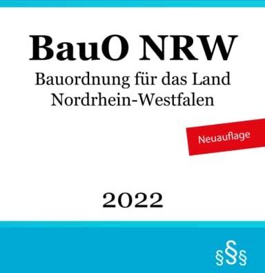 Bauordnung F R Das Land Nordrhein Westfalen Bauo Nrw Literatura