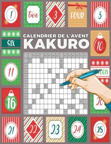 Calendrier De L Avent Kakuro Compte Rebours Pour No L Pour Les