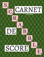 SCRABBLE Carnet De Score Cahier à remplir pour les passionnés de