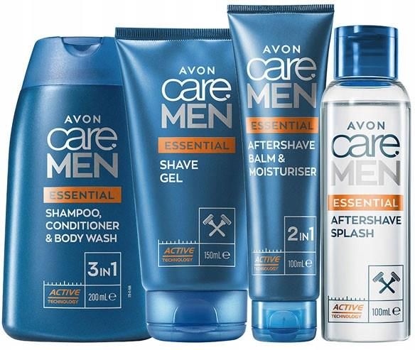 Zestaw kosmetyków dla mężczyzny Avon Care Men 4W1 Essential Zestaw Dla