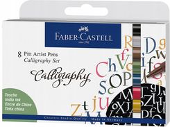 Zdjęcie Zestaw do kaligrafii Pitt Faber-Castell 8 szt. - Dobiegniew
