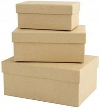Zdjęcie Pudełka tekturowe Papermania prostokąty, 3 szt - Supraśl