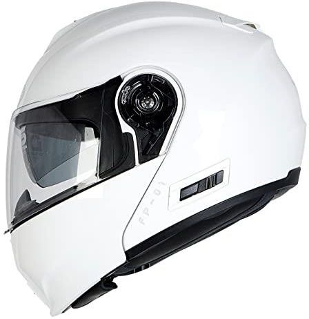 Kask Motocyklowy Ozone Fp Pinlock Bia Y Opinie I Ceny Na Ceneo Pl