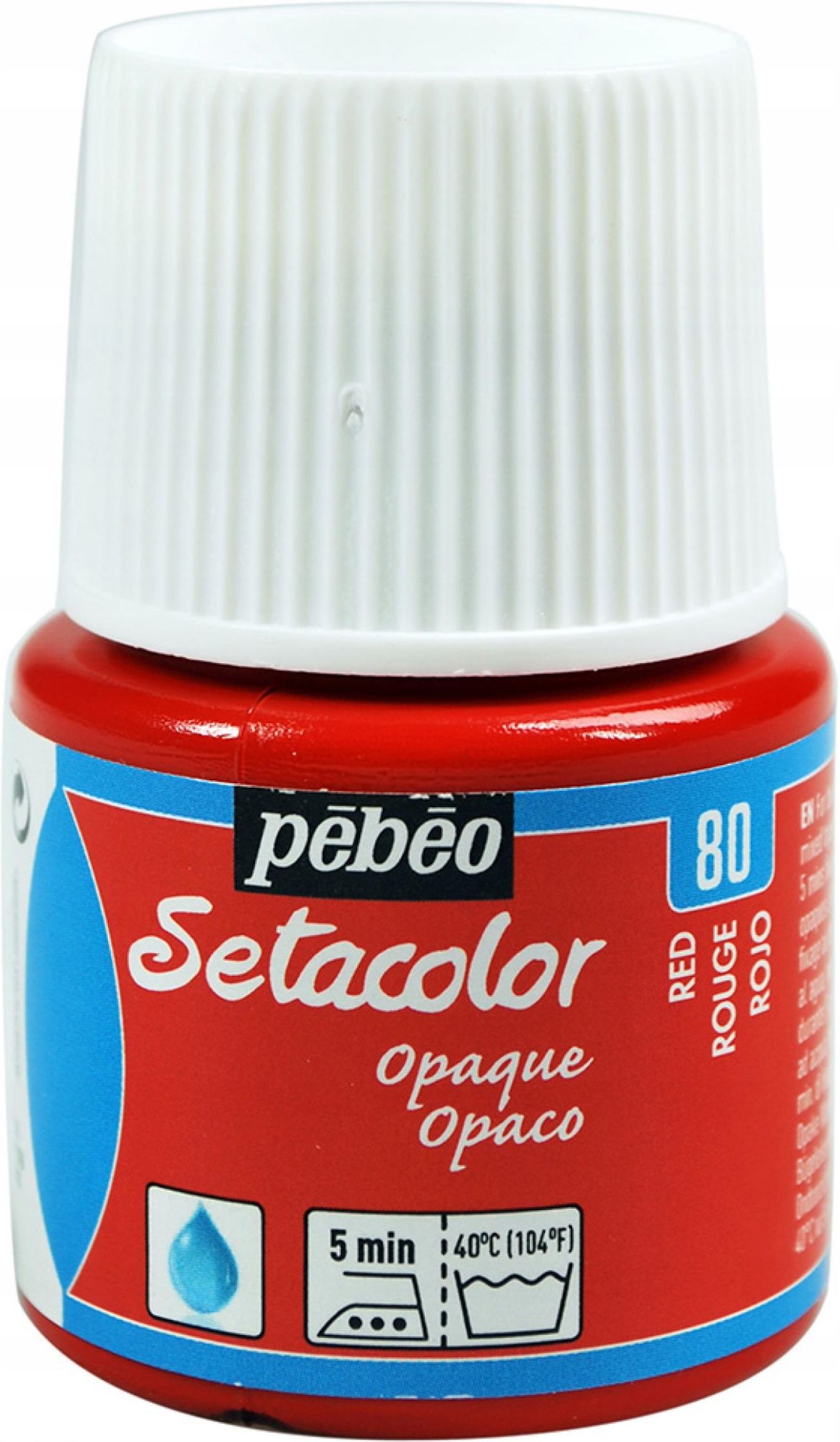 Farba do tkanin Setacolor Pébéo Red 45 ml Ceny i opinie Ceneo pl