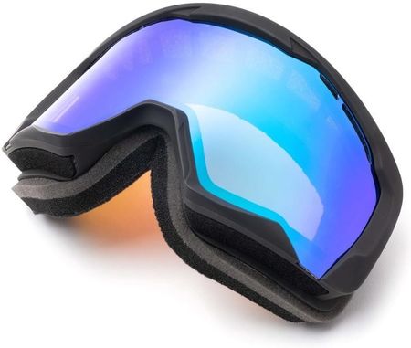 Imx Gogle Snow Black Matt/Black Szyba Podwójna Green Irridium + Brown 1 Szyba W Zest. - zdjęcie 2