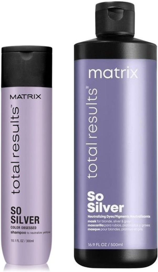 Zestaw dla kobiety Matrix Zestaw Prezentowy So Silver Do Włosów Blond I