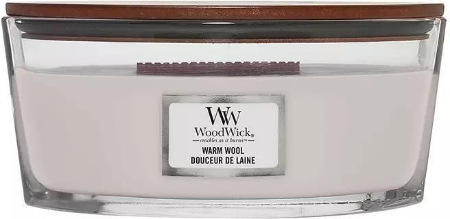Zdjęcie Woodwick Ellipse Candle Świeca Zapachowa Warm Wool 453,6G 150679 - Skalbmierz