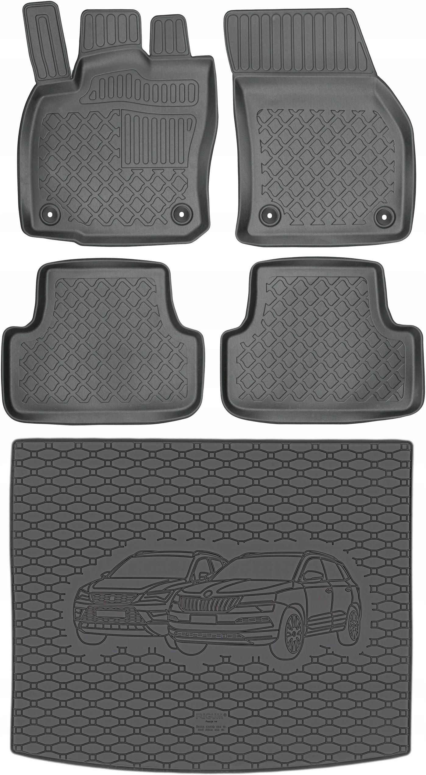 Dywanik Samochodowy Max Dywanik Skoda Karoq Crossover Wd