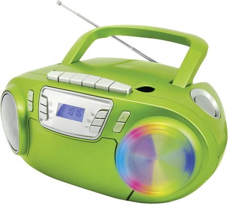 Soundmaster Radio-Cd Ukw Zawiera Mikrofon Zielony - zdjęcie 2