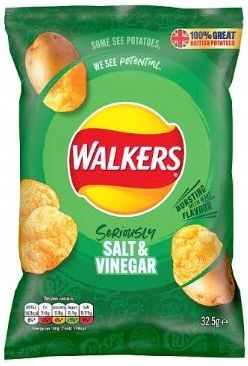 Walkers Salt And Vinegar G Ceny I Opinie Ceneo Pl