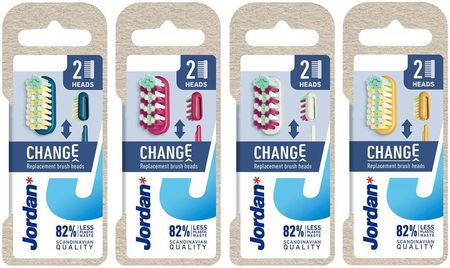 Jordan Change wymienne końcówki do szczoteczki Soft 2 sztuki - zdjęcie 4