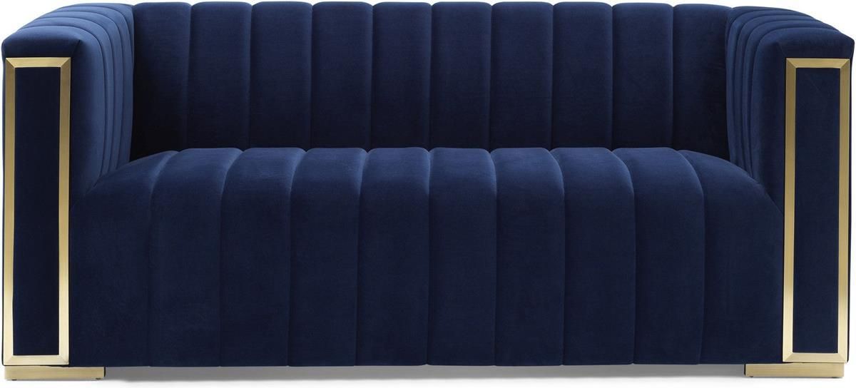 Signal Meble Sofa Vogue Velvet Z Oty Tap Granatowy Dla