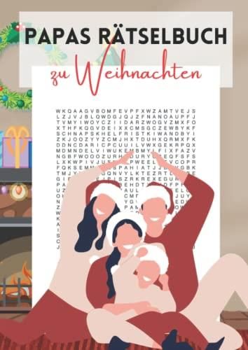 Papas Rätselbuch zu Weihnachten Wortsuchrätsel mit 1200 versteckten