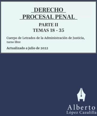 Derecho Procesal Penal Parte Temas A Acceso Al Cuerpo De