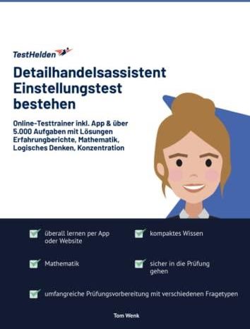 Detailhandelsassistent Einstellungstest Bestehen Online Testtrainer