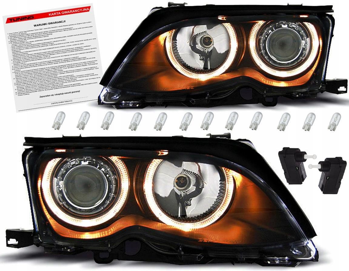 Lampa Przednia Cts Tuning Bmw 3 E46 0105 Sedan Lampy Reflektory Black