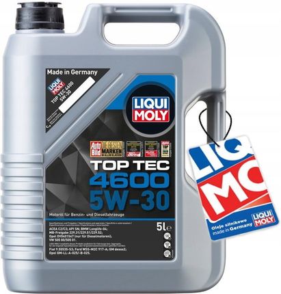 Liqui Moly Top Tec 4600 5W30 5l 2316 - zdjęcie 4