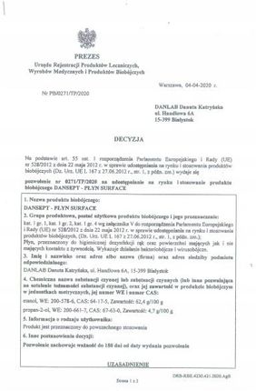 Płyn Do Dezynfekcji Rąk I Powierzchni 5L - zdjęcie 3