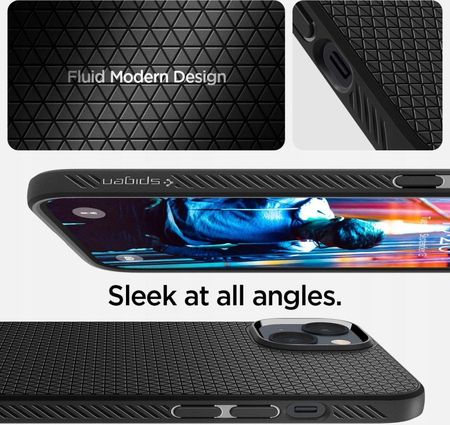 Spigen Liquid Air iPhone 14 Plus Matte Black - zdjęcie 6