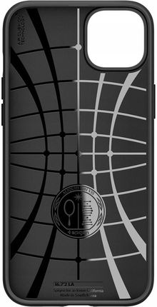 Spigen Liquid Air iPhone 14 Plus Matte Black - zdjęcie 5
