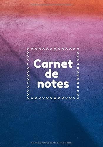 Carnet de notes Cahier de notes Journal des tâches quotidiennes