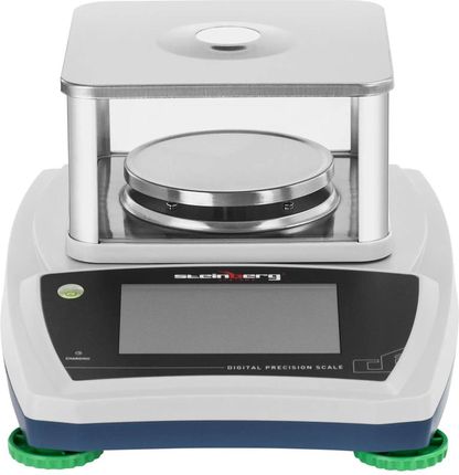Steinberg Systems Waga Laboratoryjna 300G / ,001G 98Mm Dotykowy Panel Lcd Szklana Osłona Przeciwpodmuchowa Sbs Lw Sbslw300Maxt - zdjęcie 2