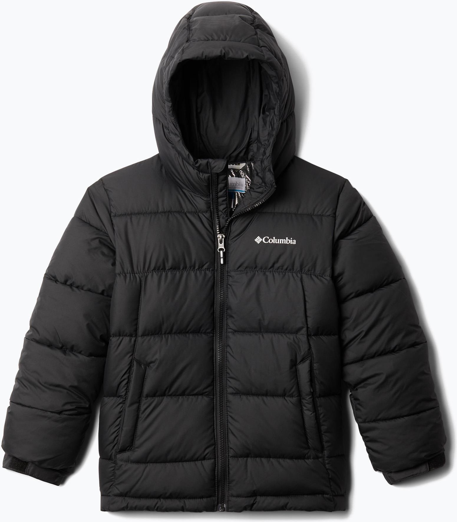 Kurtka puchowa dziecięca Columbia Pike Lake Hooded 011 czarna 1799491