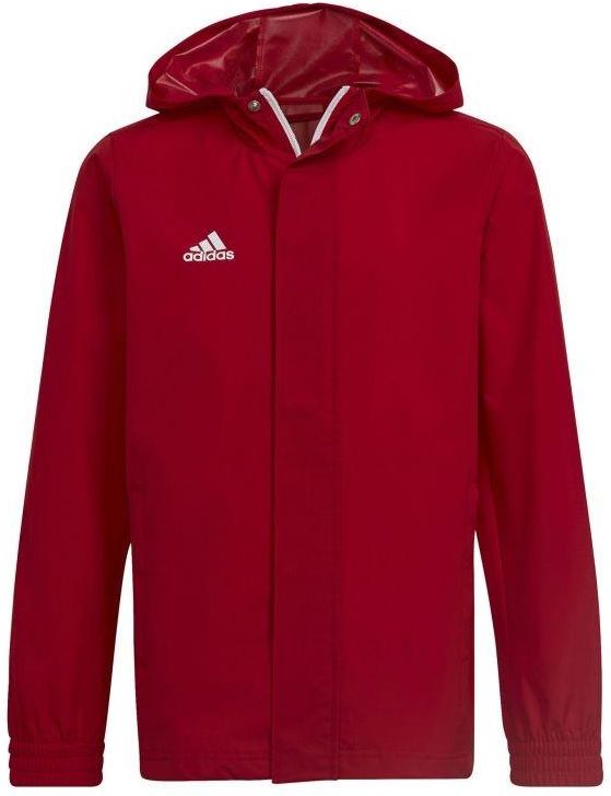 Adidas Kurtka Entrada All Weather Jr Hg Czerwony Ceny I Opinie