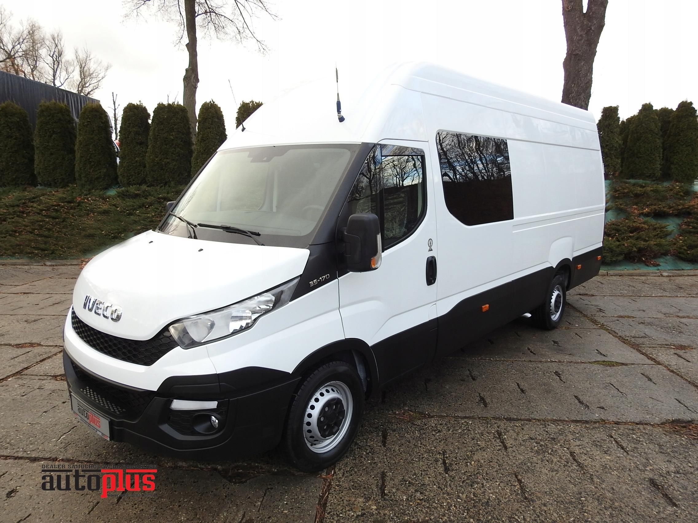 IVECO DAILY 35S17 FURGON BRYGADOWY 7 MIEJSC A C Opinie I Ceny Na Ceneo Pl