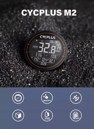 Cycplus M2 Licznik Rowerowy Z Gps Bluetooth Ant+ - zdjęcie 4