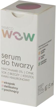 Sylveco Wow Serum Do Twarzy Z 5% Niacynamidem 15 ml - zdjęcie 3