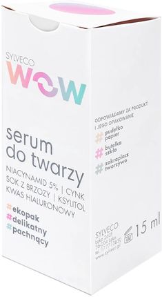 Sylveco Wow Serum Do Twarzy Z 5% Niacynamidem 15 ml - zdjęcie 2