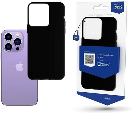 3Mk Etui Matt Case Iphone 14 Pro Max 6,7 Czarne - zdjęcie 3