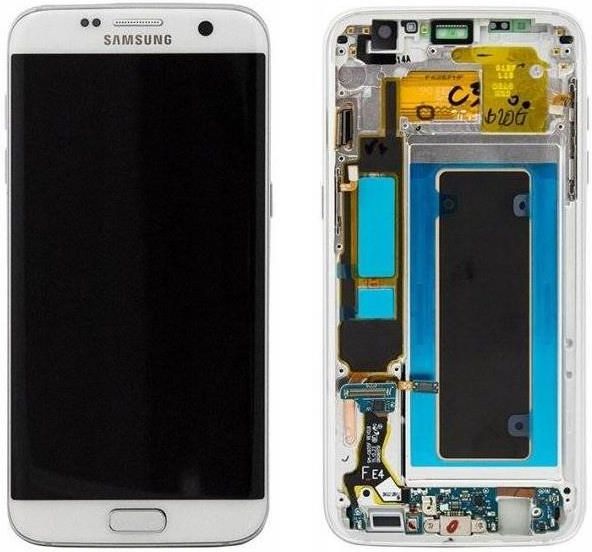 Podzespo Y Do Telefonu Wy Wietlacz Lcd Samsung Galaxy S Edge Bia Y