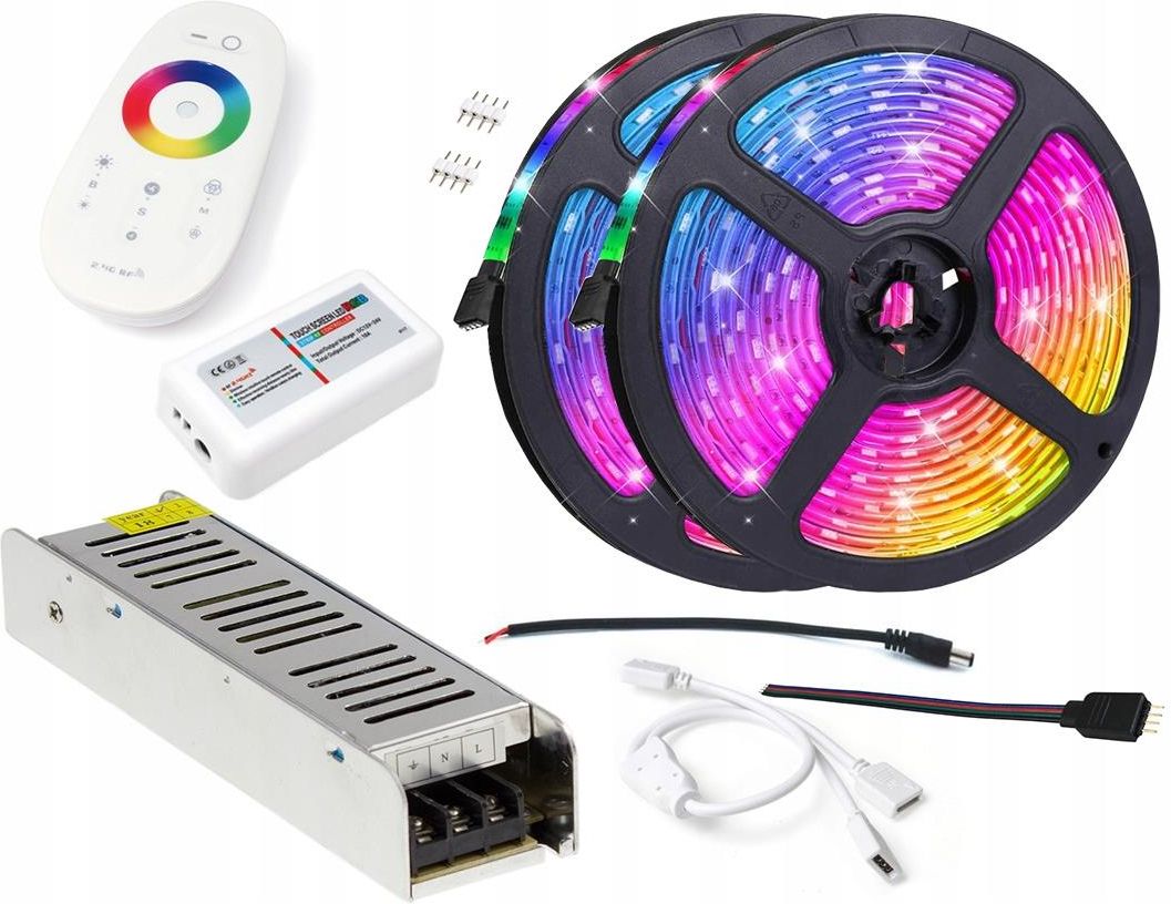 Berge Zestaw Ta Ma Led Rgb Multi M Pilot Zasilacz