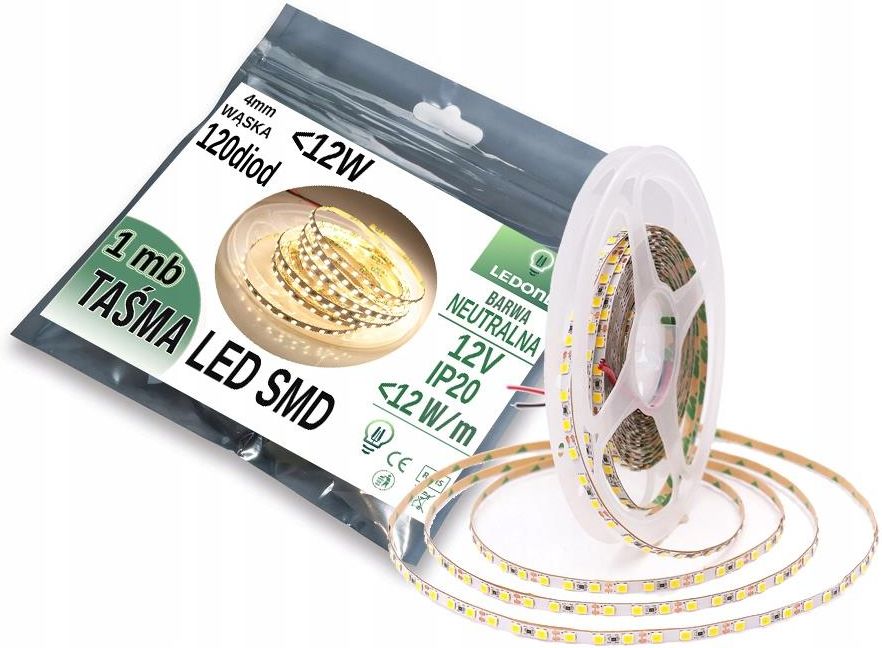 Led One Wąska Taśma Led Premium 4Mm 2835 600 Ip20 1M 947 Opinie i