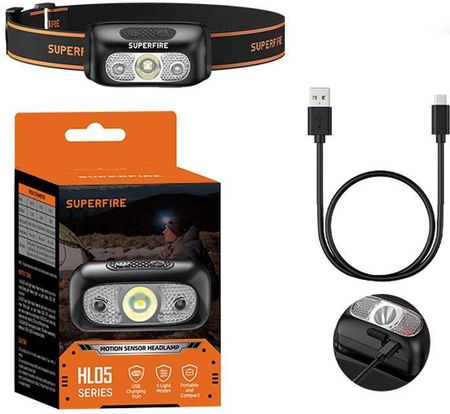 Superfire Hl05 E 120Lm Usb RCP1038825 - zdjęcie 2