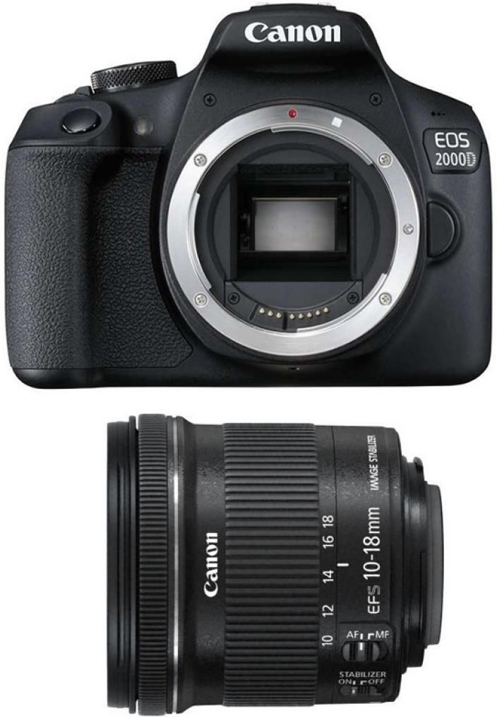 Lustrzanka Canon EOS 2000D Body EF S 10 18 Mm F 4 5 5 6 IS STM Ceny