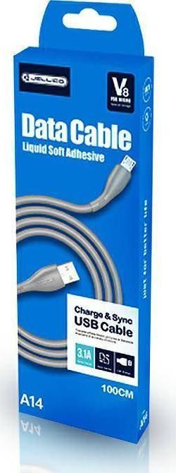 Jellico Patchcord USB A Lightning 1 M Szary 6973771103390 Opinie