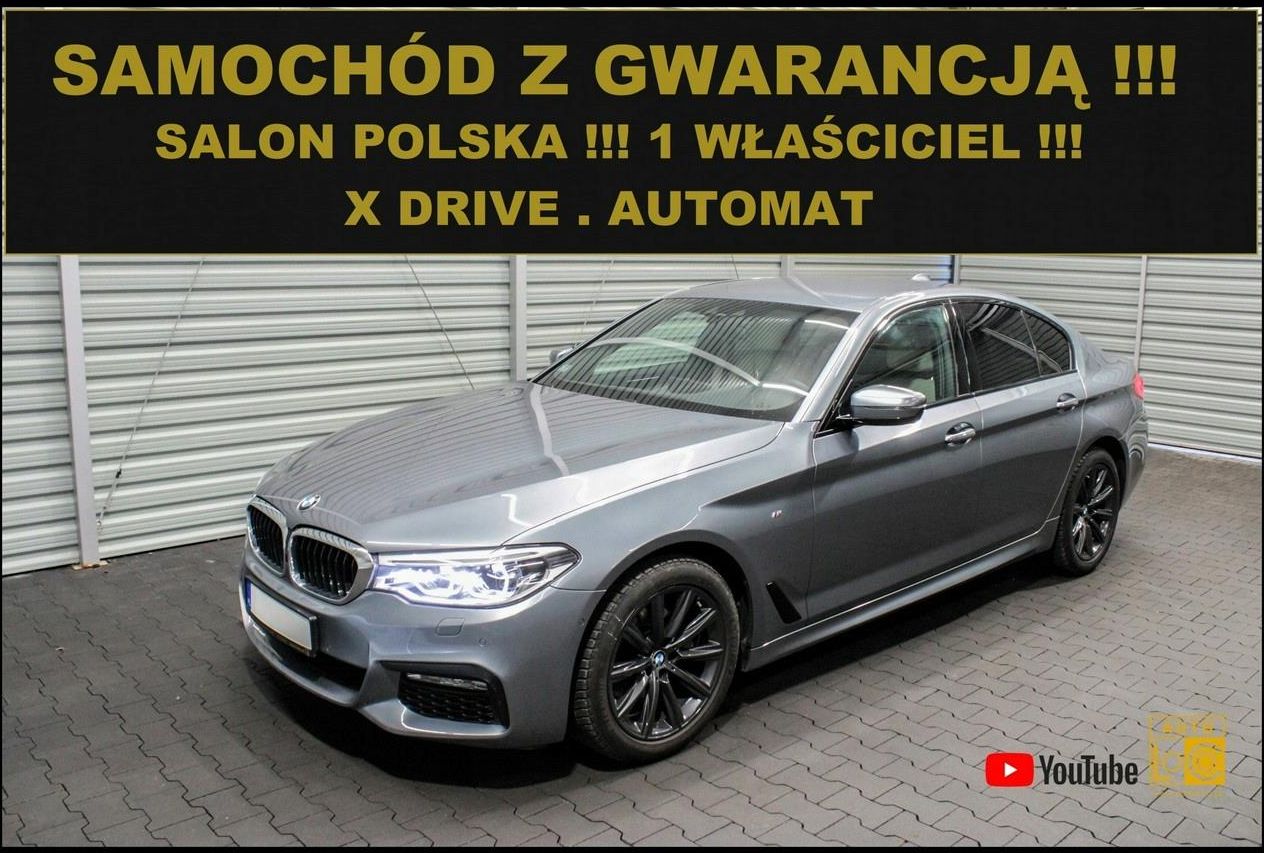 BMW 520 M Pakiet XDRIVE Automat Salon POLSKA Opinie I Ceny Na