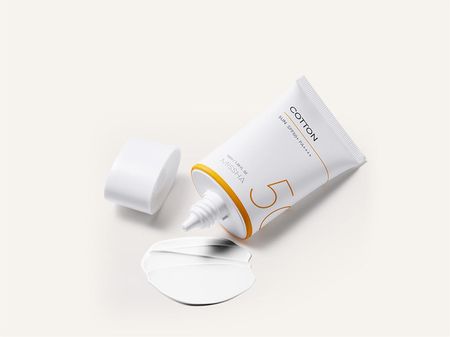 Missha All Around Safe Block Cotton Sun Spf50+/Pa+++ Lekki Krem Z Ochroną Uv 50 ml - zdjęcie 2