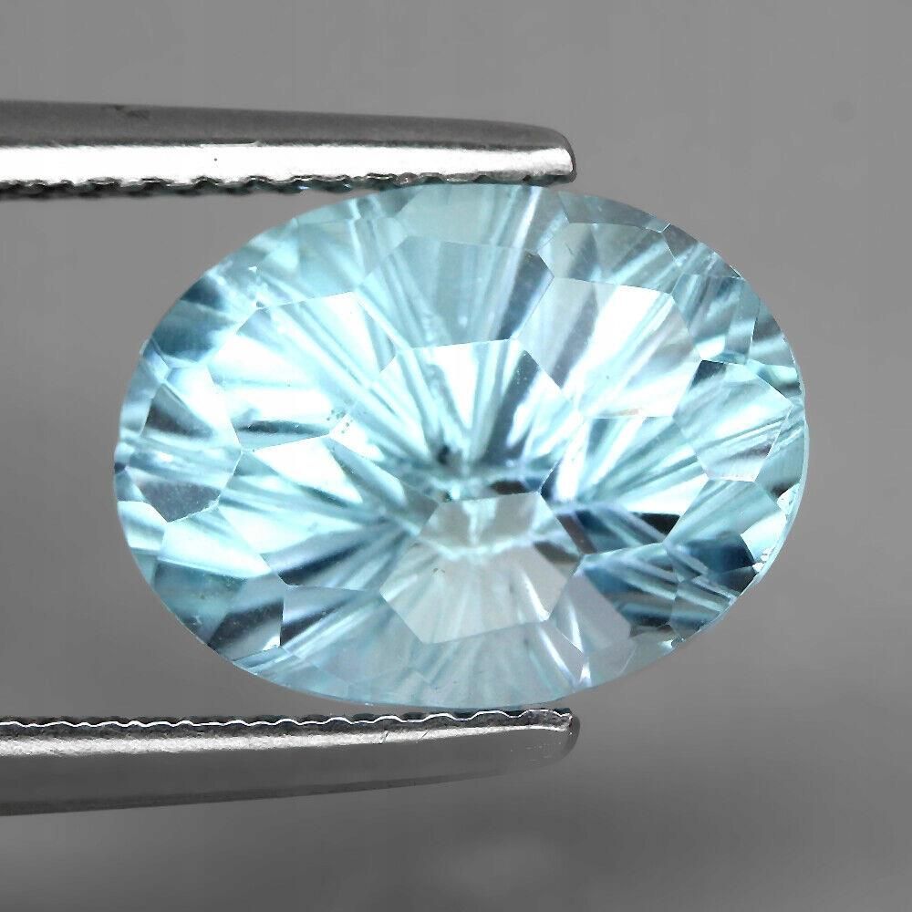 Sky Blue Topaz Kamie Naturalny Vvs Ct Ceny I Opinie Ceneo Pl