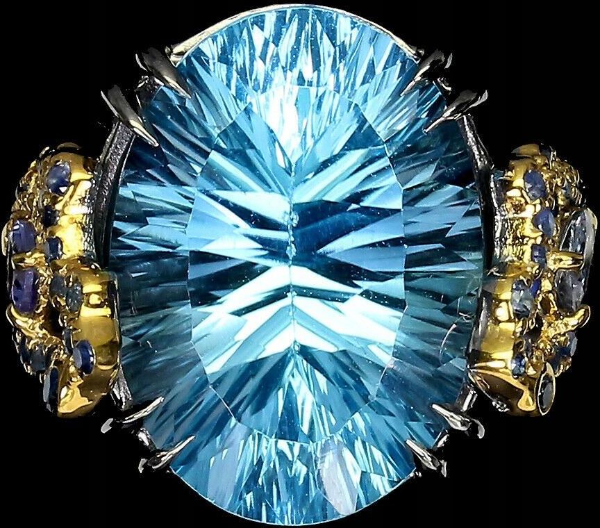 Pier Cionek Ct Sky Blue Topaz Szafiry R Ceny I Opinie