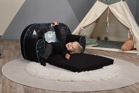 Mini Sofa Rozkładana Z Pianki Dla Dzieci Delsit - zdjęcie 5