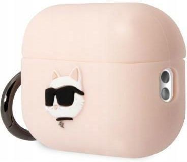 Karl Lagerfeld Airpods Pro 2 Cover Różowy/Pink Tworzywo Sztuczne - zdjęcie 3