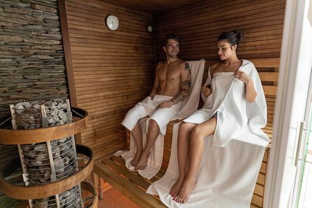 Vital Home Ręcznik Sauna Spa Gładki 200X80 Cm 500 Gxm2 - zdjęcie 4