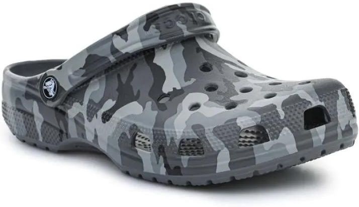 Klapki Crocs Classic Printed Camo Clog M 206454 Kolor Czarny Rozmiar