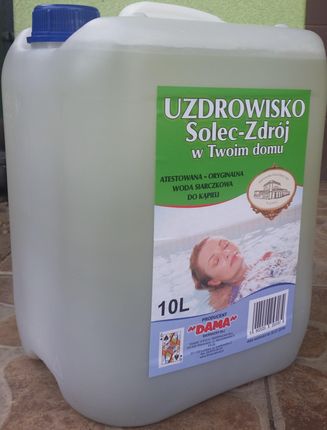 Woda Siarczkowa Solec-zdrój Do Kąpieli 10L - zdjęcie 2