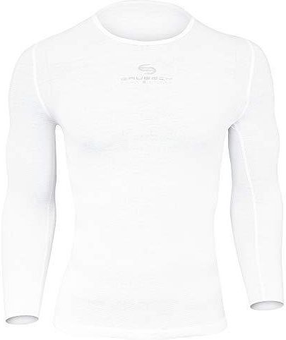 Brubeck Koszulka Unisex Typu Base Layer Z D Ugim R Kawem Bia A M Gat I